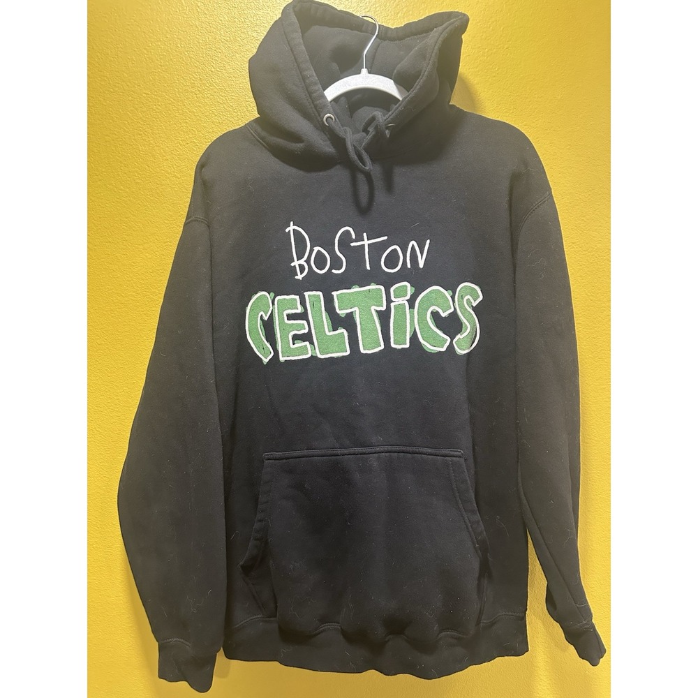 Mens After School Special Boston Celtics Black NBA Lab Sweatshirt‎ Hoodie Large